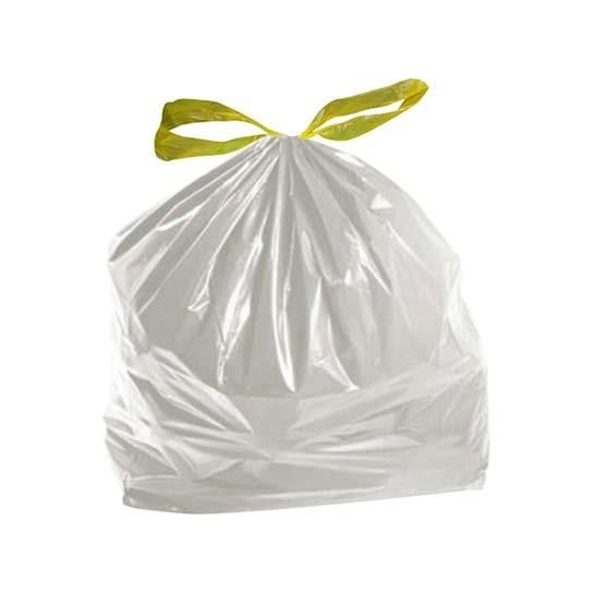 SACCHI BUSTE PLASTICA SPAZZATURA CASA CON MANIGLIE TRASPARENTE CM 55 X 65 CF 15PZ SACCHI BUSTE PLASTICA SPAZZATURA CASA CON MANIGLIE TRASPARENTE CM 55 X 65 CF 15PZ