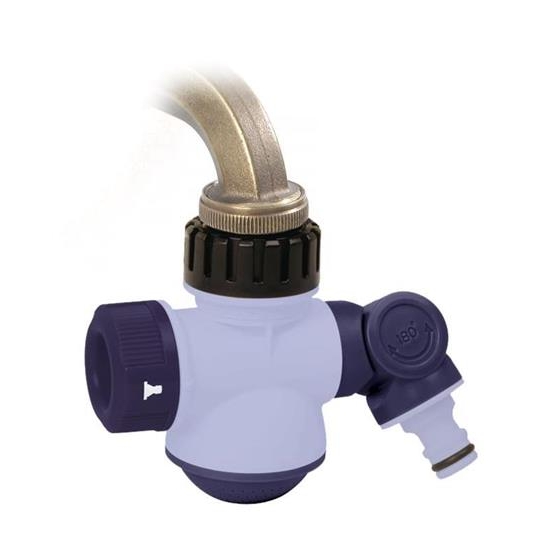 RACCORDO PRESA RUBINETTO 3 FUNZIONI PLASTICA GA8000-3116 RACCORDO PRESA RUBINETTO 3 FUNZIONI PLASTICA GA8000-3116