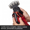 RASAERBA SIEPI ERBA CESPUGLI BATTERIA GE-CG 18/100 LI SOLO MACCHINA VOLT 18 X-CHANGE EINHELL