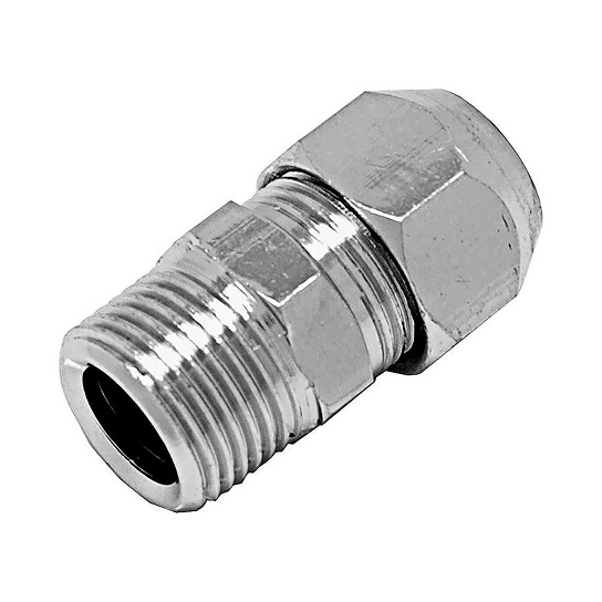 NIPLES BICONO OTTONE CROMATO MASCHIO FEMMINA Ø 1/2" X 10 NIPLES BICONO OTTONE CROMATO MASCHIO FEMMINA Ø 1/2" X 10