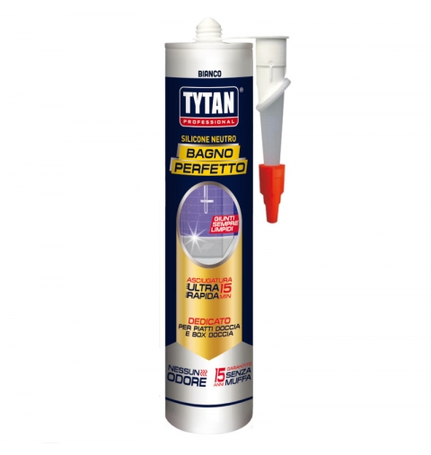 SILICONE NEUTRO BAGNO PERFETTO ANTIMUFFA 280 ML TYTAN