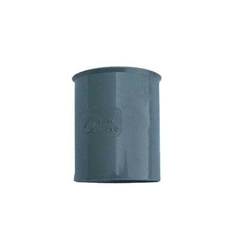 MANICOTTO GRIGIO CON BATTENTE PVC A INCOLLAGGIO FEMMINA FEMMINA Ø