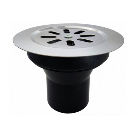 TAPPO GRIGIO X POZZETTO SIFONE CON GRIGLIA Ø 100 MM TAPPO GRIGIO X POZZETTO SIFONE CON GRIGLIA Ø 100 MM