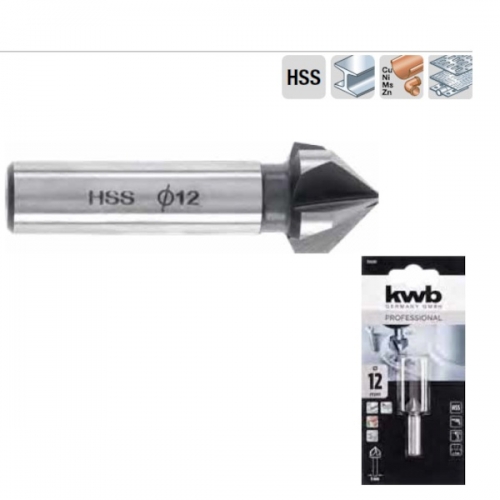 SVASATORE PER METALLO HSS 5 TAGLIENTI PROFESSIONAL KWB