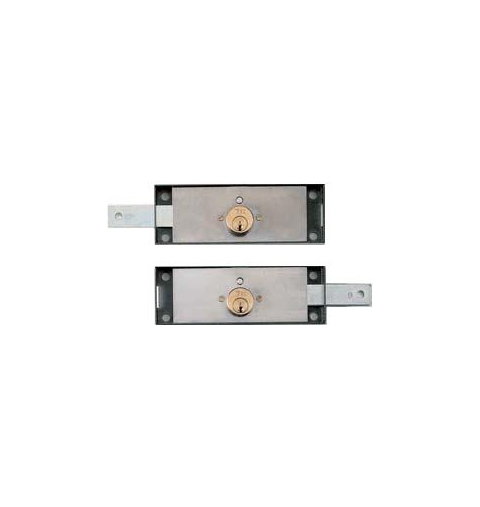 SERRATURE X SERRANTE BASCULANTI COPPIA DX/SX PROFILO CENTRALE