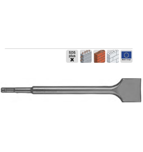 PUNTA SCALPELLI SDS-PLUS PIATTO 40 MM LUNGHEZZA MM 250 KWB