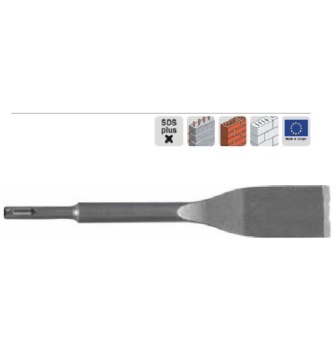 PUNTA SCALPELLI SDS-PLUS SPATOLA 40 MM LUNGHEZZA MM 250 KWB