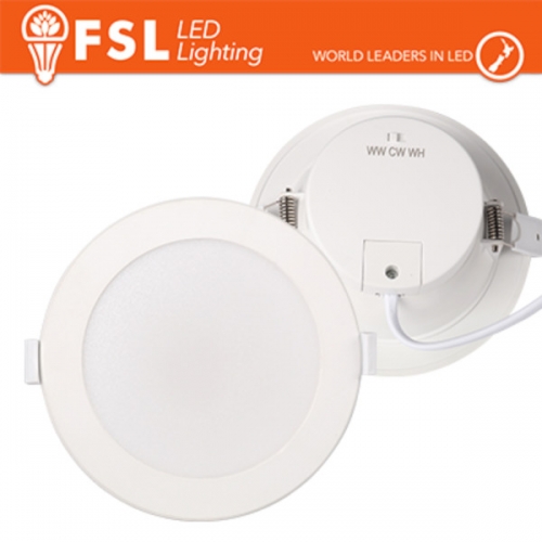 FARETTO INCASSO BIANCO LED TONDO 3WHITE 220-240V FSL