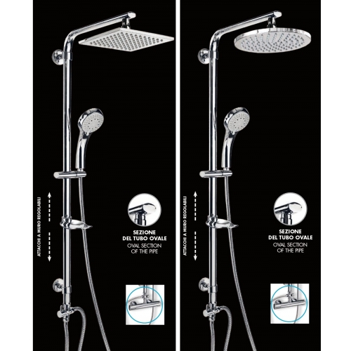 COLONNA DOCCIA LOVE MISCELATORE TERMOSTATICO COLONNA DOCCIA LOVE MISCELATORE TERMOSTATICO