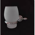 ACCESSORI BAGNO LINEA ECO OLIVA P/SPAZZOLINO OTTONE CROMATO