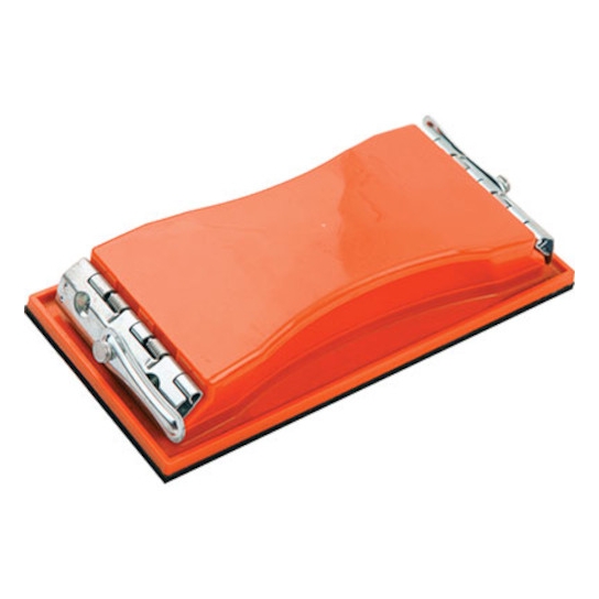 TAMPONE IN PLASTICA X CARTA VETRATA SENZA MANICO MM 165X88