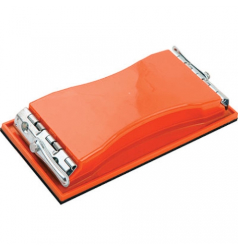 TAMPONE IN PLASTICA X CARTA VETRATA SENZA MANICO MM 165X88