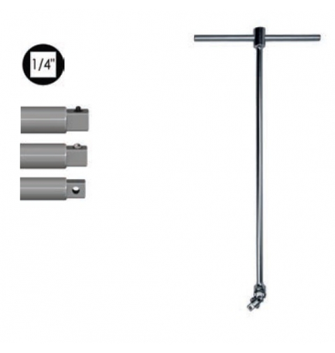 CHIAVE BARRA A T SNODATA X BUSSOLE DA 1/4 M. LUNGHEZZA CM 40 LTI