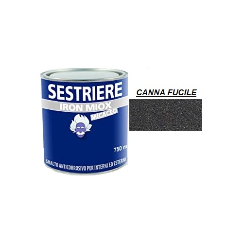SMALTO MICACEO IRON MIOX CANNA FUCILE 2192 SESTRIERE