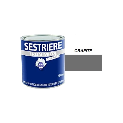 SMALTO MICACEO IRON MIOX GRAFITE 2190 SESTRIERE