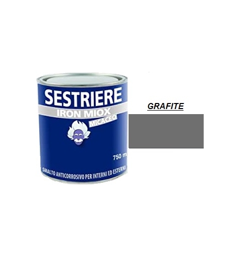 SMALTO MICACEO IRON MIOX GRAFITE 2190 SESTRIERE