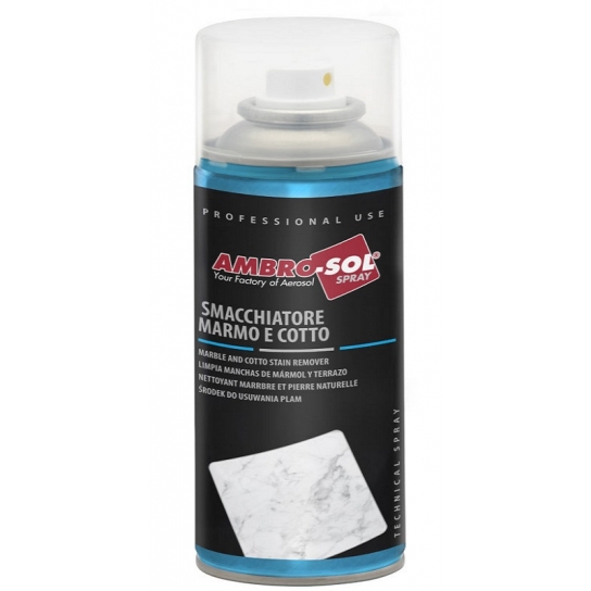 SMACCHIATORE MARMO COTTO BOMBOLETTA SPRAY 200 ML AMBRO-SOL SMACCHIATORE MARMO COTTO BOMBOLETTA SPRAY 200 ML AMBRO-SOL