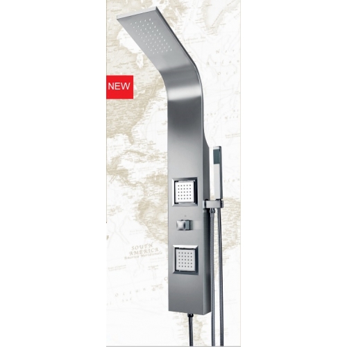 COLONNA DOCCIA MULTIWELLNESS SPRING CM 15X100 ACCIAIO INOX SPAZZOLATO COLONNA DOCCIA MULTIWELLNESS SPRING CM 15X100 ACCIAIO INOX SPAZZOLATO