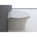 SANITARI COPPIA CITY BIDET MONOFORO VASO CON SEDILE COLORE BIANCO APPOGGIO A TERRA