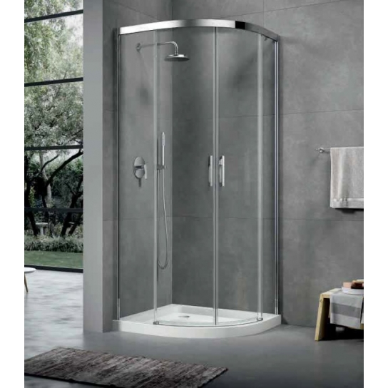 BOX DOCCIA SEMICIRCOLARE APRIL 2 ANTE BATTENTI MM 6 BOX DOCCIA SEMICIRCOLARE APRIL 2 ANTE BATTENTI MM 6