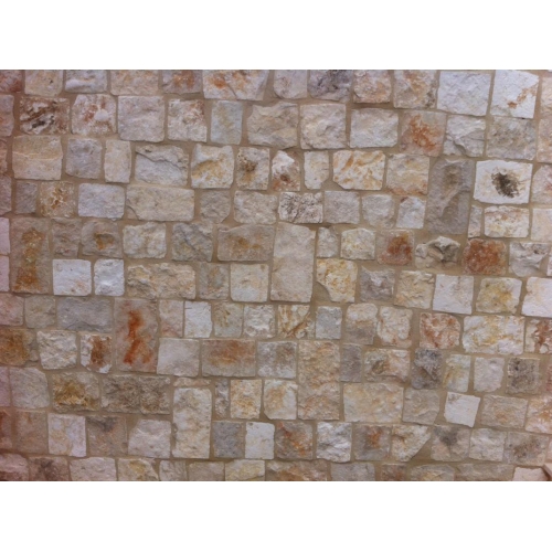 PIETRA TRANI RETROSEGATA TRANCIATA NATURALE PIANO CAVA CM 2