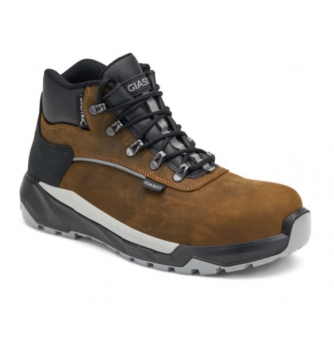 SCARPE ANTINFORTUNISTICHE MAKALU S7L FO CI SR PELLE NABUK INGRASSATO PULL-UP HYDRO GIASCO