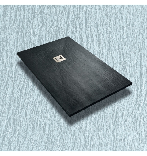 PIATTO DOCCIA H3 PIANO IN MINERAL MARMO E RESINA POLIESTERE CON PILETTA