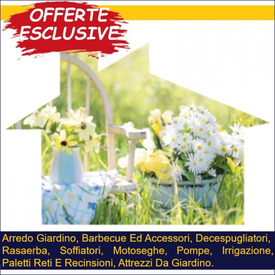 OFFERTE 04 GIARDINAGGIO UTENSILI ED ARREDO