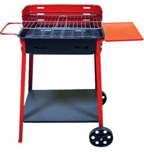 BARBECUE CARBONE CON RUOTE FD CM 45X30 H CM 85
