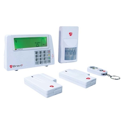 SISTEMA ALLARME WIRELESS SCUDO CONTATTI MAGNETICI PORTE-FINESTRE BRAVO