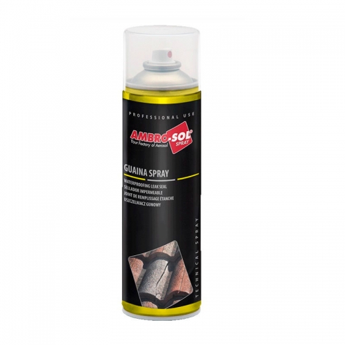 GUAINA BOMBOLETTA SPRAY TRASPARENTE IMPERMEABILE 500ml AMBRO-SOL