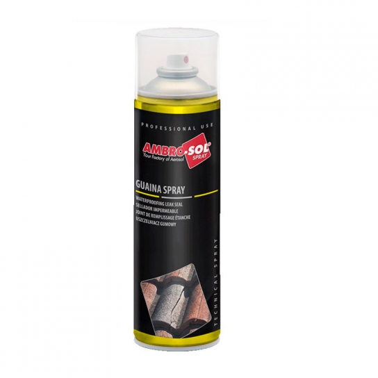 GUAINA BOMBOLETTA SPRAY TRASPARENTE IMPERMEABILE 500ml AMBRO-SOL