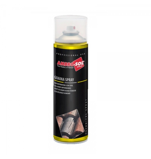 GUAINA BOMBOLETTA SPRAY TRASPARENTE IMPERMEABILE 500ml AMBRO-SOL