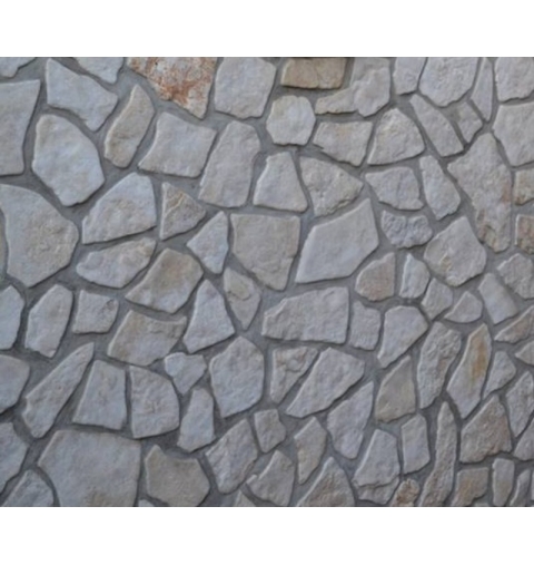 PIETRA TRANI SCORZETTA ANTICATA GIALLO MURGIA RETROSEGATA CM 2