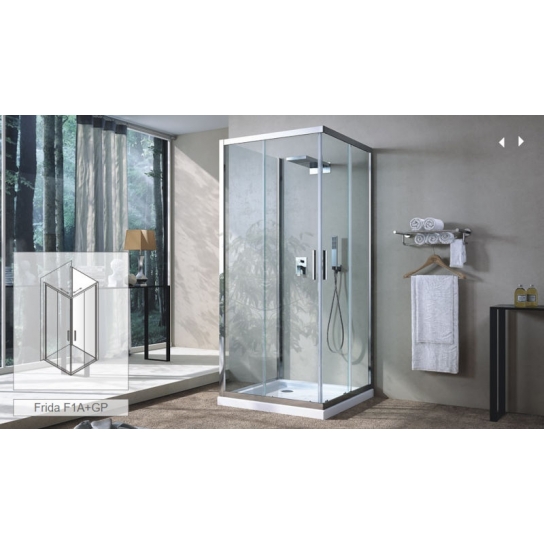 BOX DOCCIA DI DESIGN IN CRISTALLO