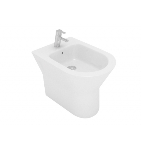 SANITARI LAGUNA BIDET BIANCO A TERRA MONOFORO
