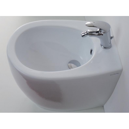 SANITARI PICCADILLY BIDET BIANCO A TERRA MONOFORO