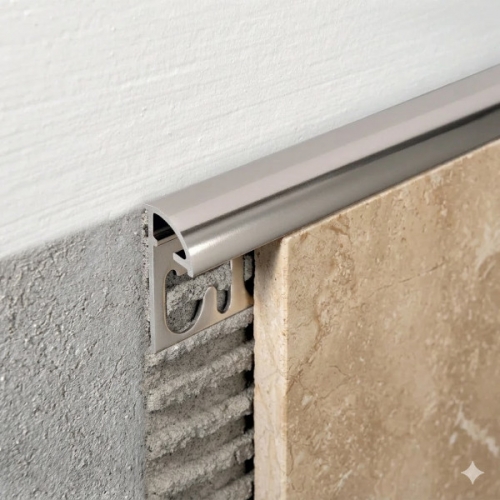 PROFILO JOLLY ALLUMINIO STONDATO MM 10X2500