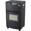 STUFA CATALITICA A GAS GPL INFRAROSSI MITRA VENTILATA NERO 4200 WATT